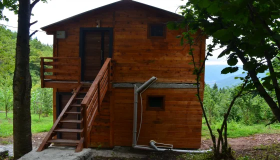 Dağ Evi Balkon